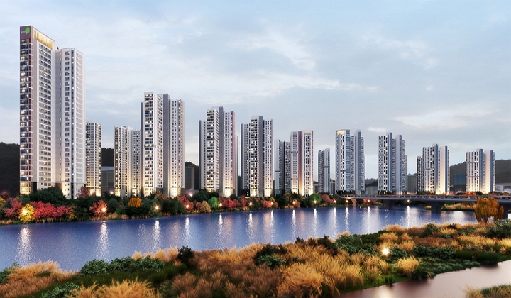 울산 올해 마지막 아파트 '울산 뉴시티 에일린의 뜰 2차' 견본주택 오픈