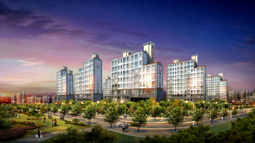 서산테크노밸리 최초 임대아파트, 고운하이츠 분양