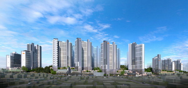 냉천지구에 브랜드 단지 '안양 어반포레 자연&e편한세상' 공급