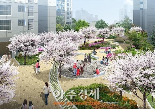 고덕 래미안 힐스테이트 "잘 생겼네"…차별화된 단지 외관 선보여