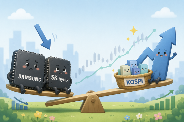 2. Adjusting the 30% Allocation to Samsung Electronics and SK Hynix