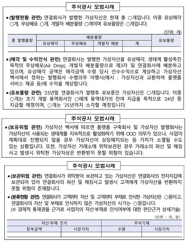 2. 金融委員会の会計基準書改正 2. 金融委員会の会計基準書改正