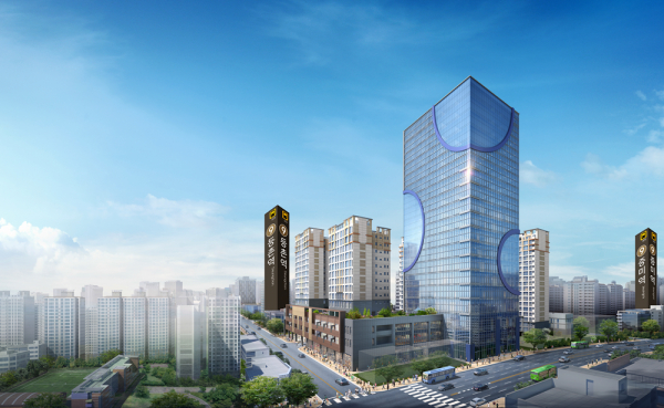 9호선 더블역세권 오피스·상업시설·아파트 복합단지 '등촌 지와인 비즈니스센터' 주목