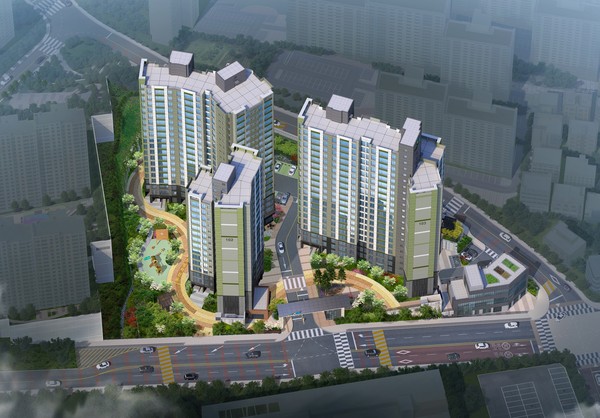 한토신, 전용 59㎡ 단일면적 '양산 코아루 에듀포레' 분양