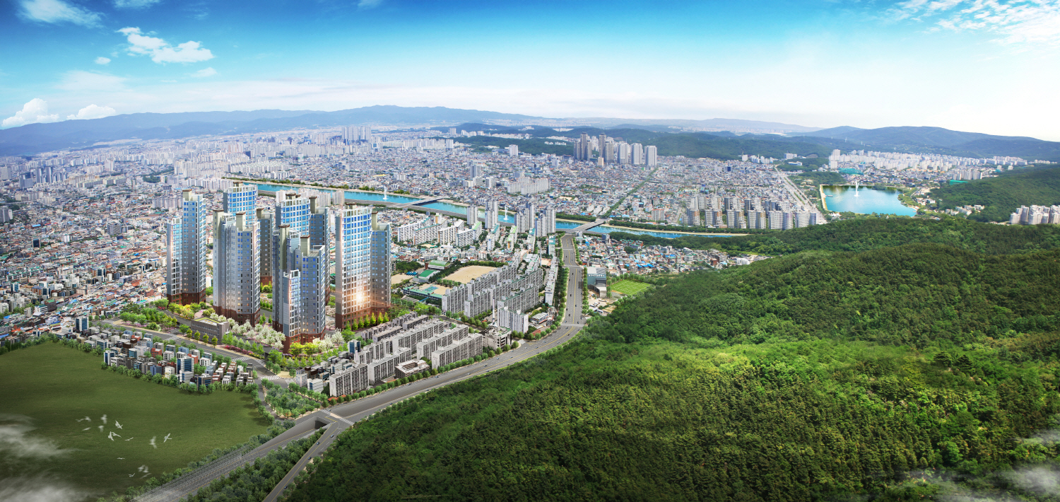 ‘숲세권’ 앞산 태왕아너스 30일 공개