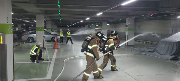 김천 율곡 한신더휴퍼스트리움아파트, 경북소방본부 관계인 소방훈련 경진대회 '최우수상'