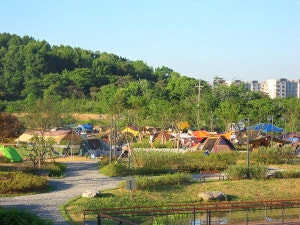 여월농업공원 캠핑장