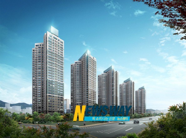 대우, 김해 부원역 푸르지오 견본주택 25일 개관