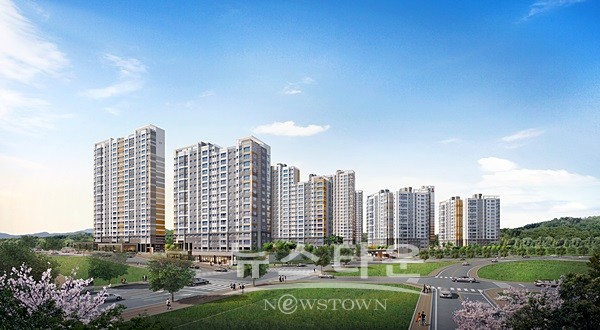 구미 확장단지 쌍용예가 더 파크, 23일 문 연다
