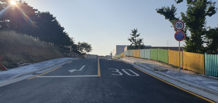 대구 동구 옴부즈만, 효목동 해맞이공원 도로개설 민원 해결