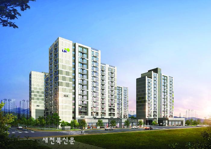 LH 전북본부, 정읍첨단A1-3BL 행복주택 추가모집 시행