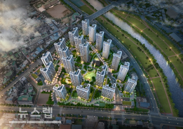 대림산업-한화건설 컨소시엄 아파트 '도마 e편한세상 포레나', 1,881세대 대단지 조성