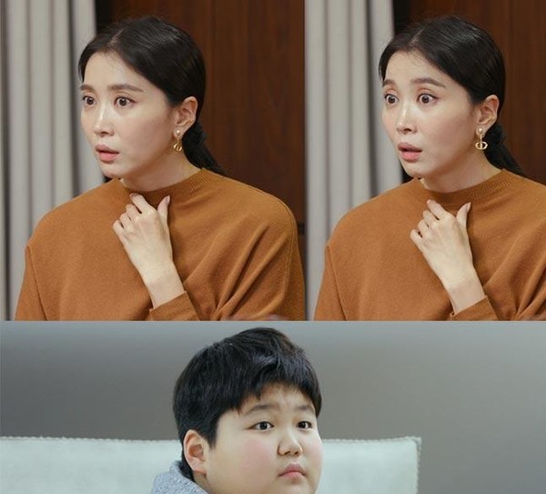 오윤아 아들과 가족 사진