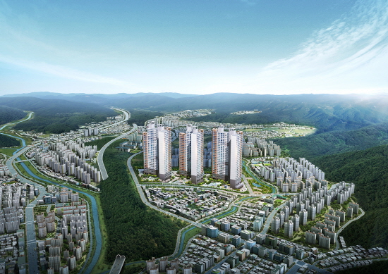 삼부르네상스 아파트 투시도