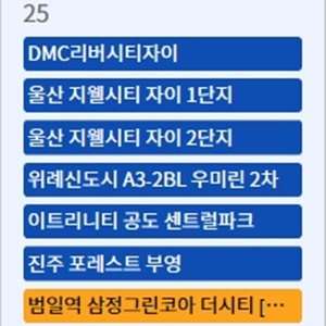 고양 DMC리버시티자이·위례신도시 우미린 2차 등 25일 청약 모집