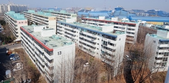 송현 아파트 배치도