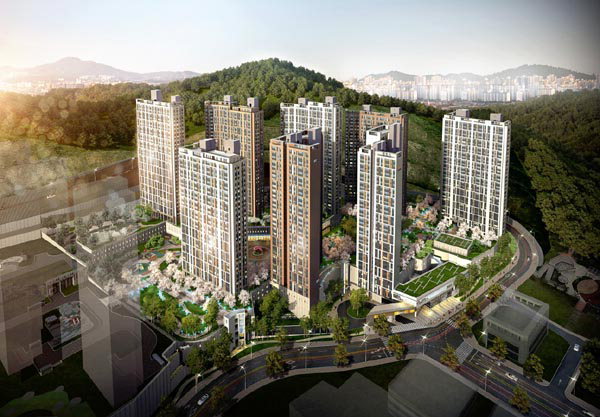 최고 328 대 1…'대림e편한세상 사하2차 ' 904가구에 1만1219명 청약