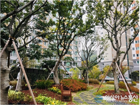 '대구시 조경상' 대상에 '수목원 서한이다음 아파트 조경'