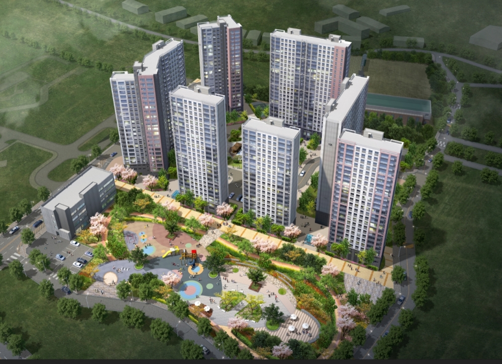 아름 아파트 배치도