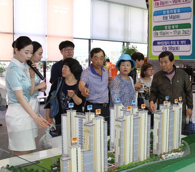 한성사랑채 아파트 조감도