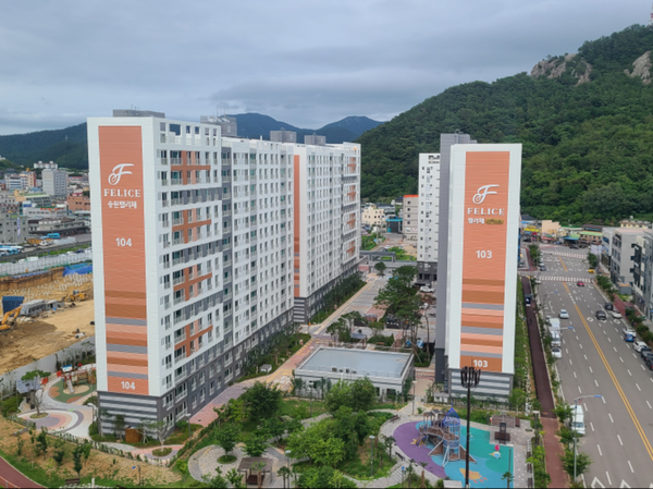 고흥 승원팰리체 더 퍼스트 '살기 좋은 아파트' 우수상