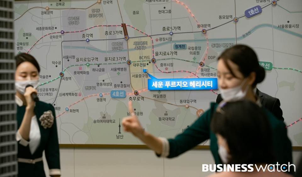 [포토]14년만의 세운지구 첫 분양…어떤 주택일까