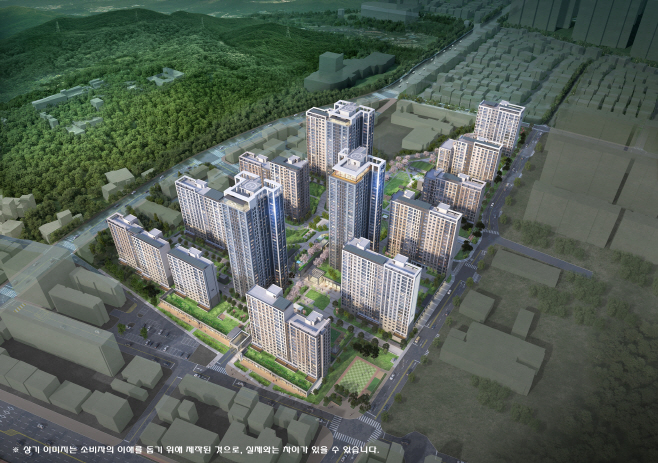 GS건설, 광주 '상무센트럴자이' 903가구 분양