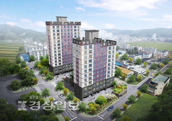 언양 첫 준공후 후분양 아파트 '스타골든캐슬'