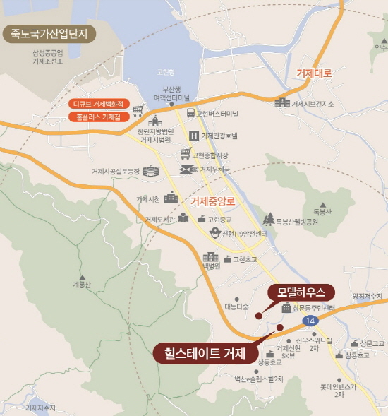 현대건설 '힐스테이트 거제' 1041세대 대단지 이달 분양
