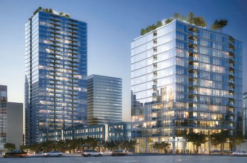  윌셔+아드모어 주상복합 조감도 공개 