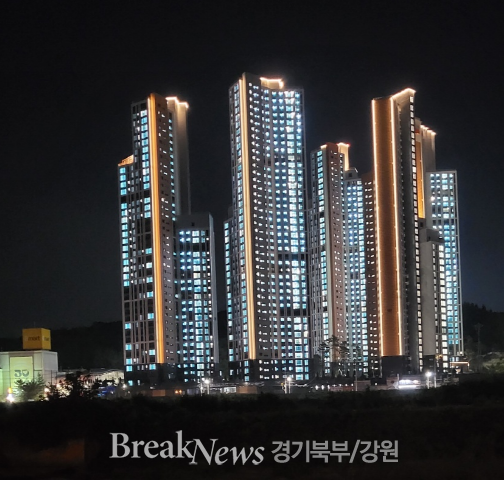 양주시 GTX-C 인근 'e편한세상 덕정역 더 스카이' 오는 10월 말에 입주 예정