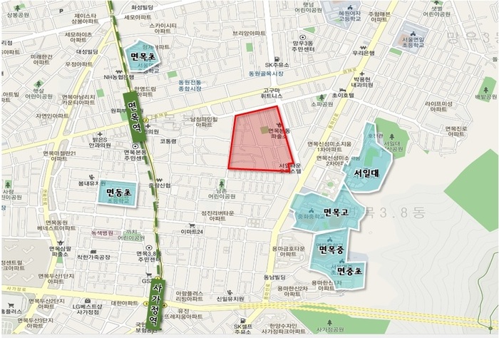 중랑구, 민간재개발 1호인 면목7구역 추진 가장 빨라