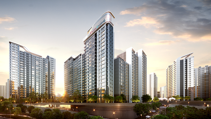 리모델링 위해 손 맞잡은 '빅2'… 금호벽산아파트 탈바꿈