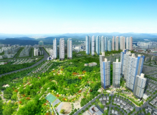 미세먼지 심각… 숲세권 아파트 선호도 증가 '인기' 모은다