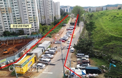 울산 북구, 쌍용아진-달천현대 도로 단절구간 공사 재개
