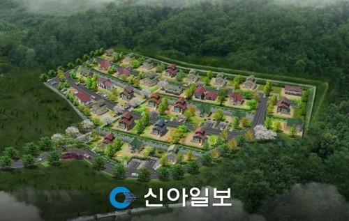 장성군 신평지구 전원마을  주택용지 분양 100% 완료