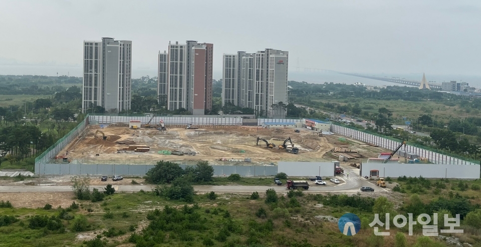 [르포] 녹지 한가득 영종국제도시에 '호반써밋' 아파트