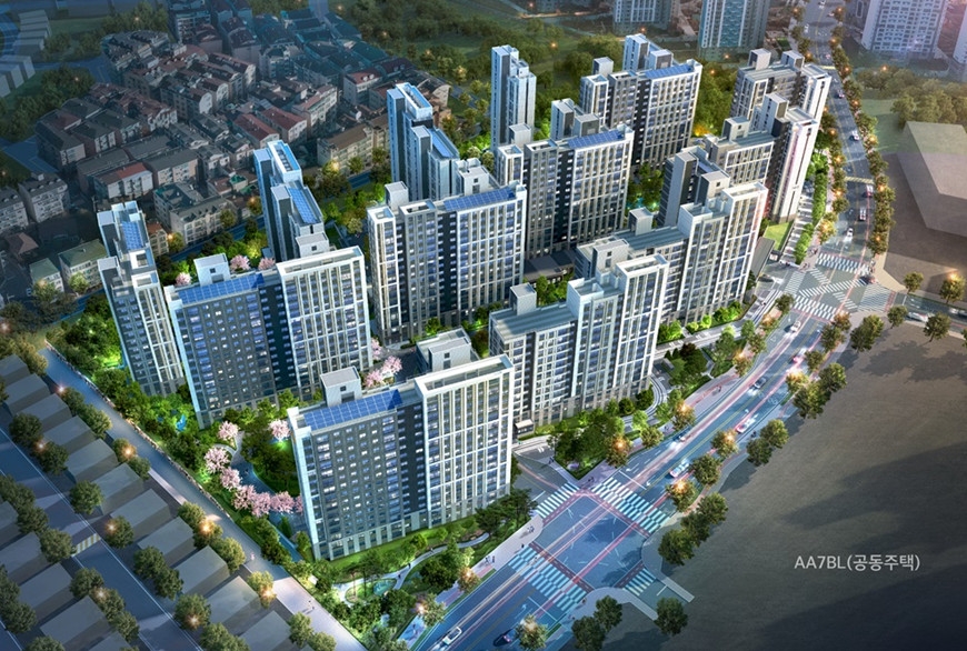 e편한세상 검단 어반센트로 현장 이미지