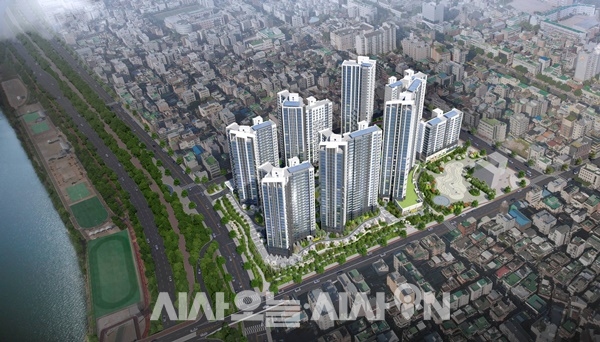 SK에코플랜트 컨소, 중랑구 '리버센 SK뷰 롯데캐슬' 분양