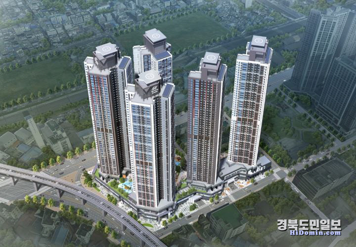 대구 중구 '힐스테이트 도원 센트럴' 드라이브 스루로 아파트 계약 눈길