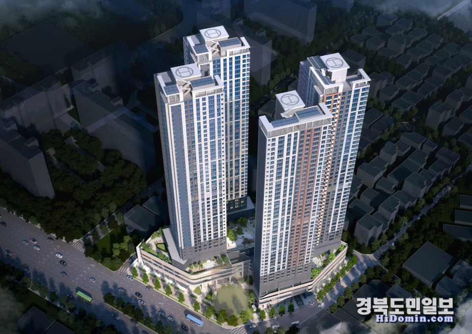더블역세권 '대구용산자이' 주상복합, 이달 본격 분양