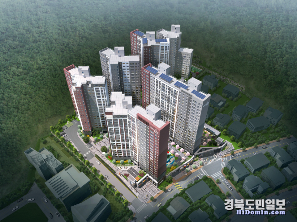 워라밸 누리는 직주근접 아파트 '칠곡 왜관 월드메르디앙 웰리지'