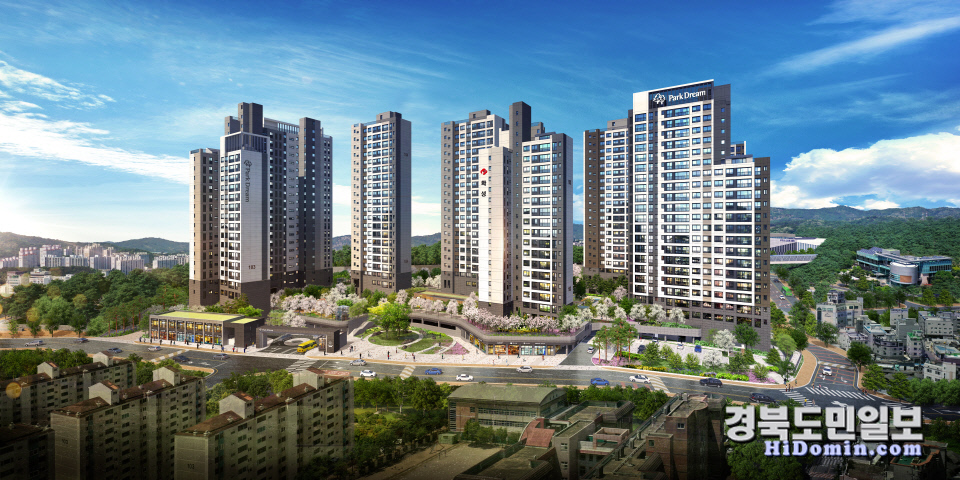 풍부한 숲세권 '화성파크드림 구수산공원'