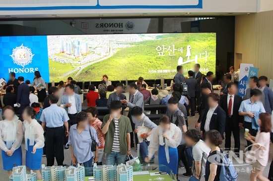 앞산 태왕아너스, 모델하우스  2만여명 방문 '문전성시'