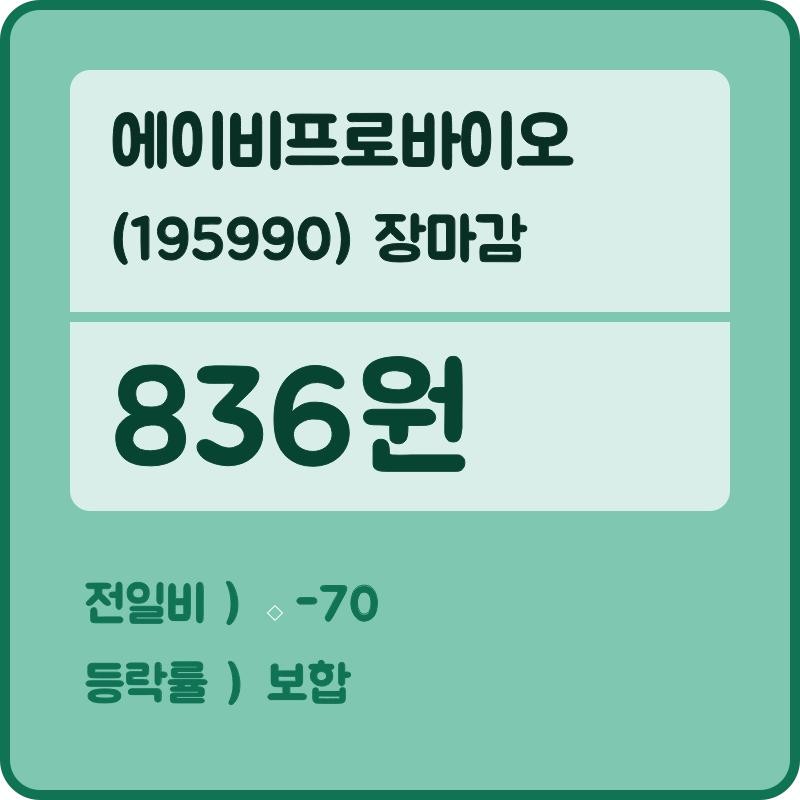 에이비프로바이오(195990) 관련 이미지 4