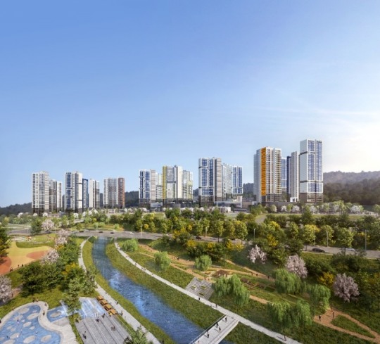 사송 더샵 데시앙 2차, 전 주택형 텅약 마감··· 평균 5.28대 1·최고 13.47대 1