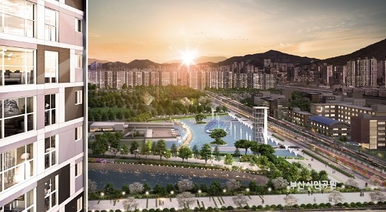 '서면 경남아너스빌 엔테로까사' 공급