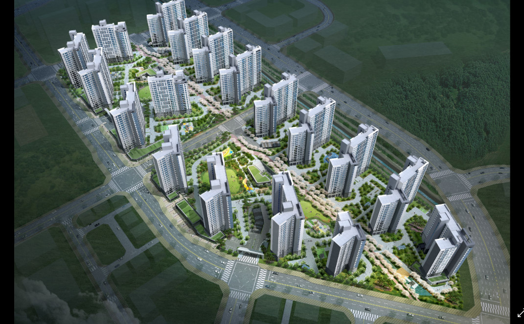 오룡에듀포레푸르지오(1단지) 전남 아파트 현장 사진 3