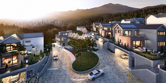 대구 비규제지역 타운하우스 ‘태왕아너스 더힐’ 공급