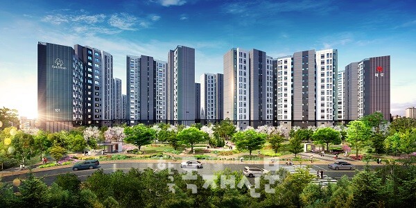 화성산업 시공 '동대구역화성파크드림' 인근 아파트 단지 최근 실거래 올라